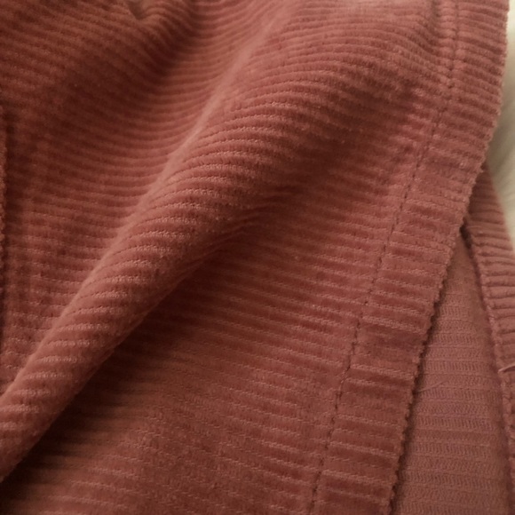 FOREVER21 CORDUROY OVERALL DRESS IN PINK - Picture 5 of 5